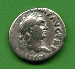 Denar Vitellius C. 47 Av. A VITELLIVS GERM IMP AVG TRP..jpg