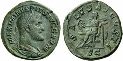 tooled Maximinus sestertius.jpg