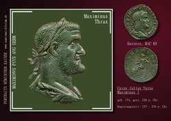 Maximinus I Kaiserportrait Sesterz RIC 85.jpg