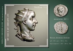 Gordian III Kaiserportrait Antoninian RIC 1 Portrait verschwommen.jpg