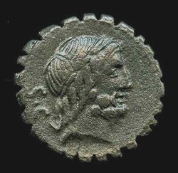 83-82 v. Chr. Antonius Balbus Av. SC. Jupiterkopf r. Alb. 1242..jpg