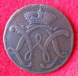 1751-1760 Wilhelm VIII. 3 Heller 1758, KM459 (1).JPG