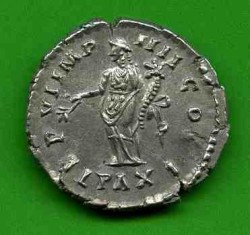 Denar Lucius Verus C. 126 Rv. TRP VI IMP IIII COS II  PAX. Pax li. stehd..jpg