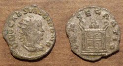 Valerianus II Antoninian CONSECRATIO RIC 24.jpg