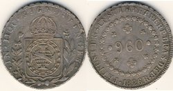 Brazil Emp 960 R 1826 on Arg Prov del Rio de la Plata 1815F.jpg