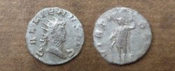 Gallienus Antoninian VIRTVS AVG Göbl 1147m.jpg