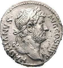 Denar Hadrianus RSC 138a Av. HADRIANVS AVG COS III P P..JPG
