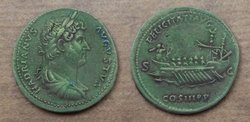 Hadrian Dupondius FELICITATI AVG.jpg