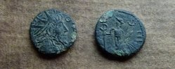 Postumus Antoninian Felicitas  barbarisiert.jpg